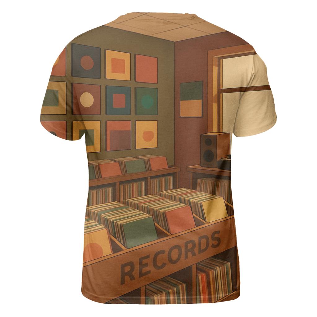Analog Record Store Afternoon personalized full print shirts