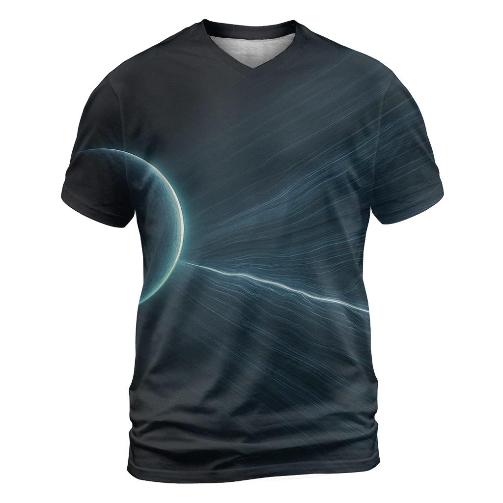 Magnetotail Reconnection Sheet trendy printed shirt styles