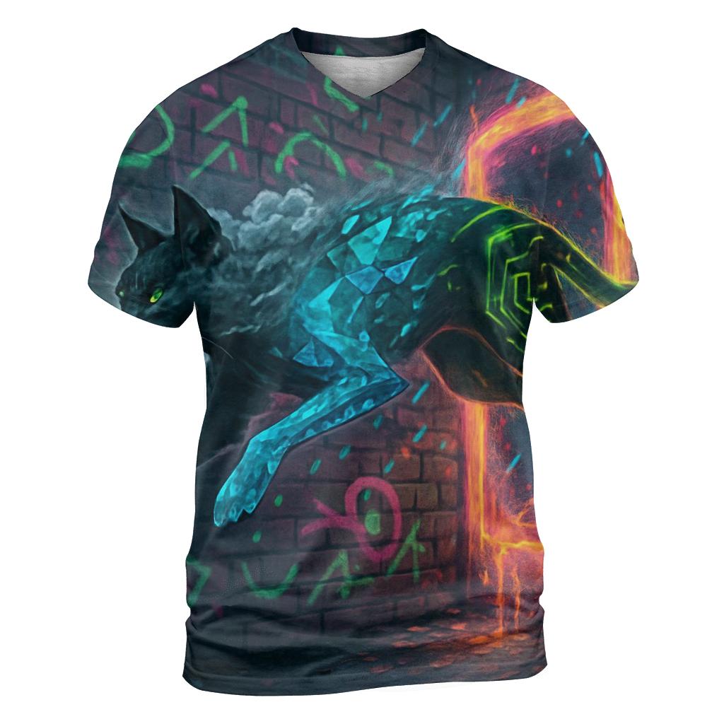 Polymorph Alley Cat trendy printed shirt styles