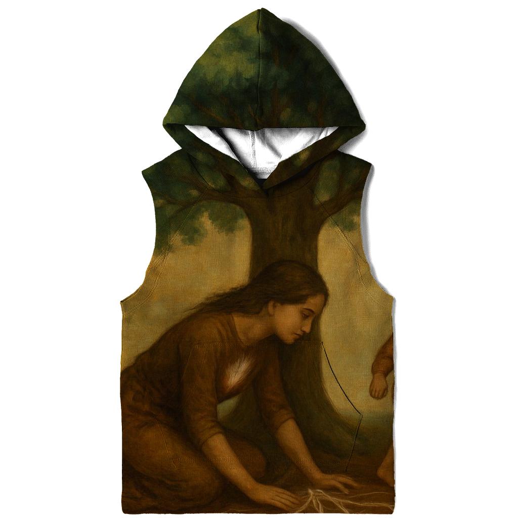 Roots Beneath Our Every Step embroidered hoodies