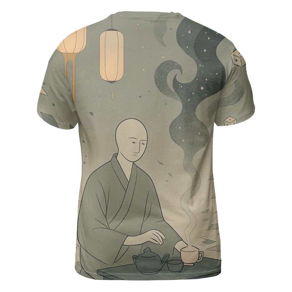 Entropy Tea Ceremony artistic all-over print tops