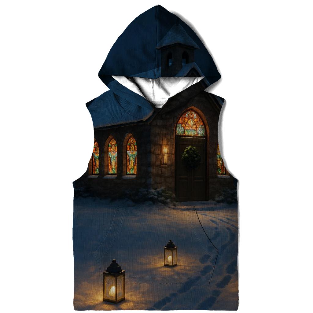 Midnight Mass Snowy Chapel heavyweight hoodies
