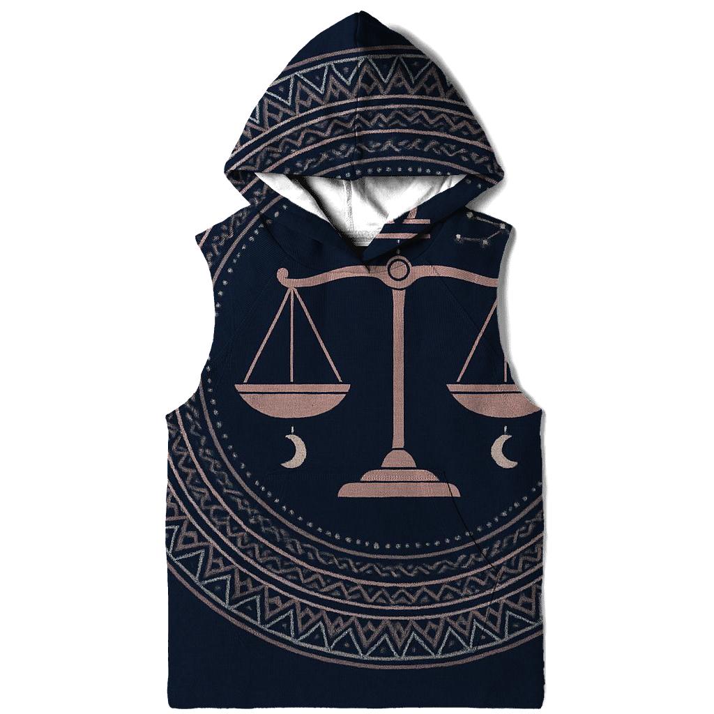 Libra Starlit Balance Mandala hoodie styles