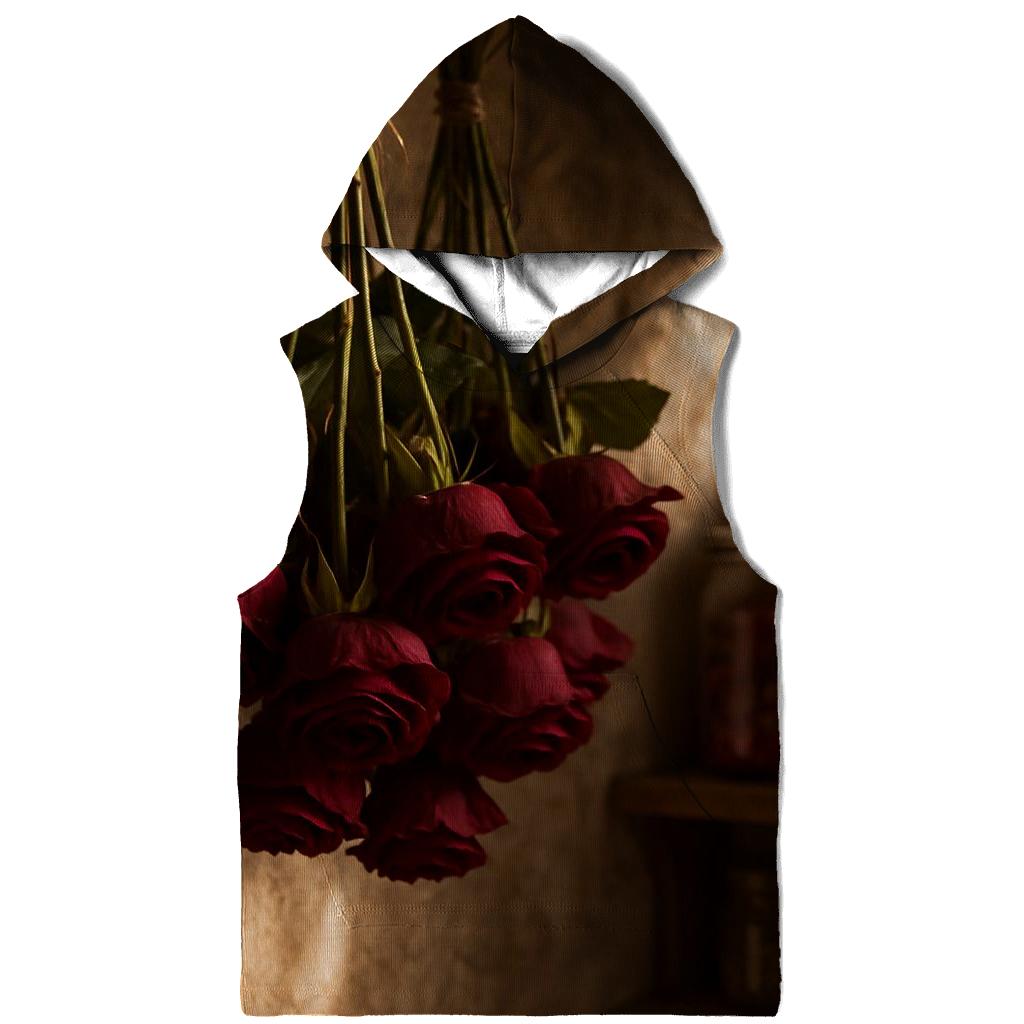 Heirloom Roses Drying In A Stone Farmhouse hoodies fashion