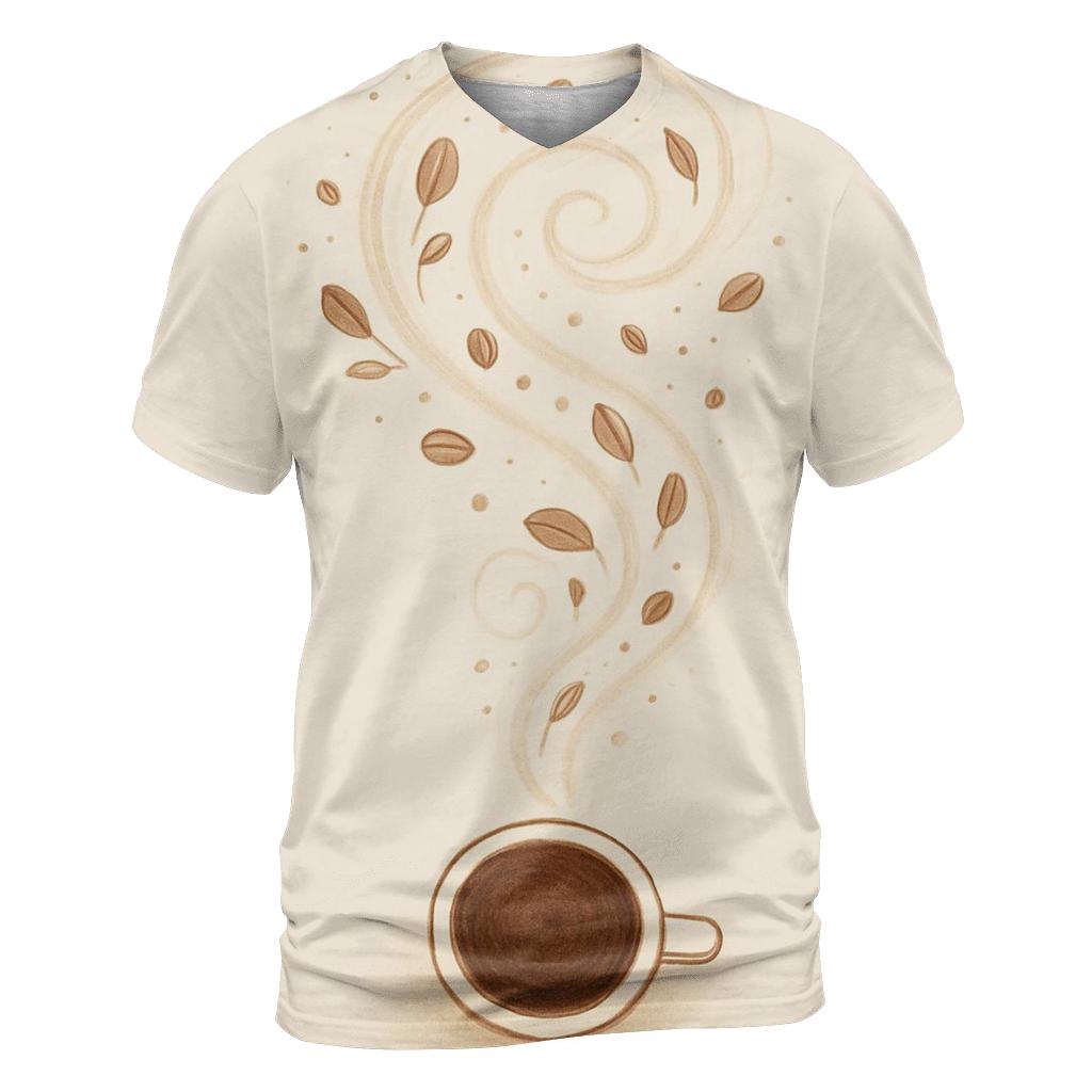 Aroma Spiral Trail designer pattern shirts