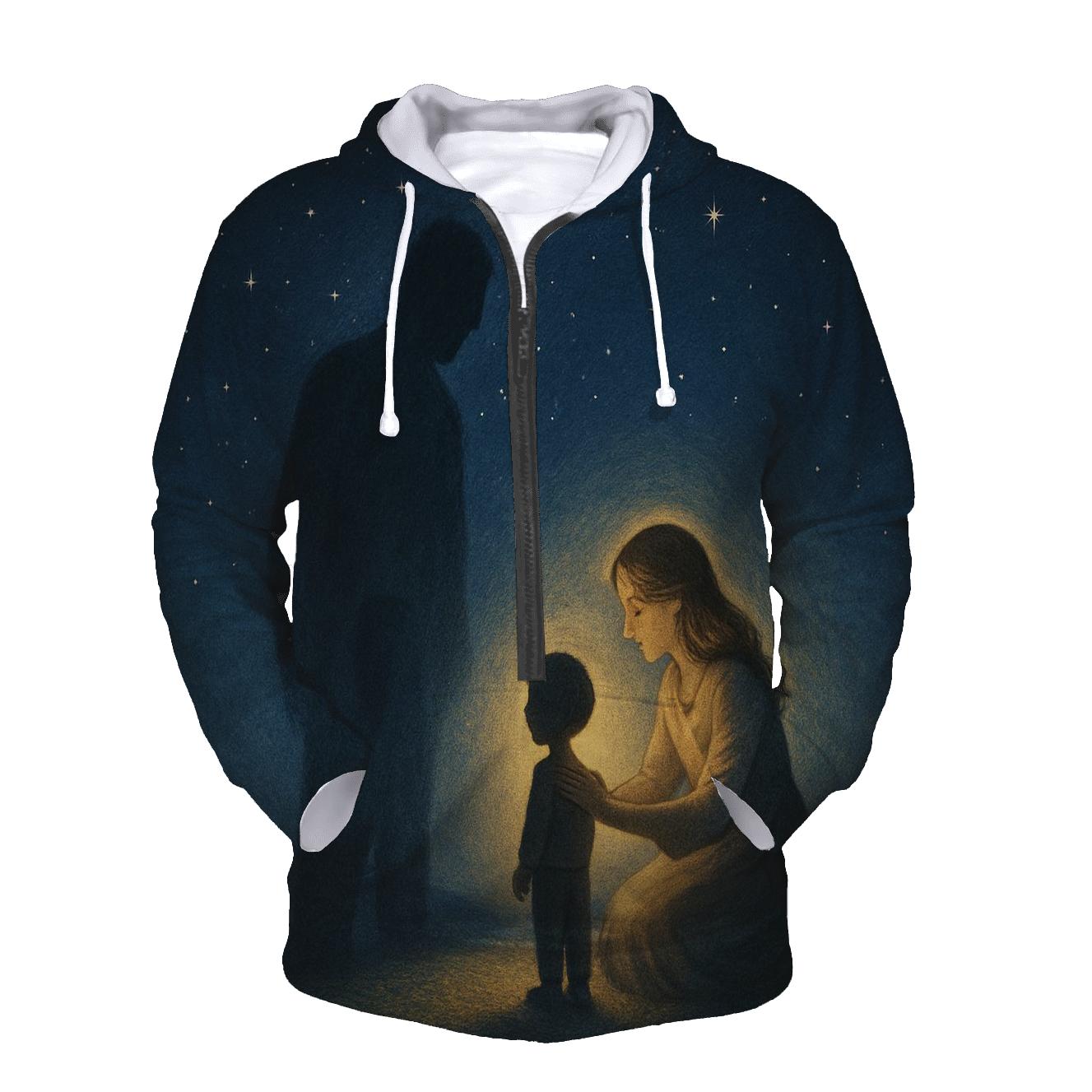 Where Fears Grow Small And Courage Grows Tall premium hoodies