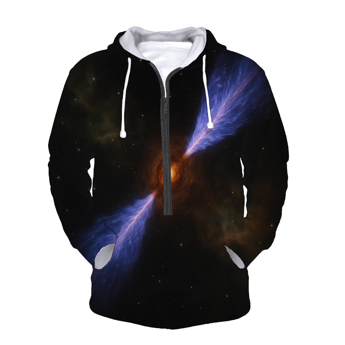 Bipolar Jet Lantern zip-up hoodies
