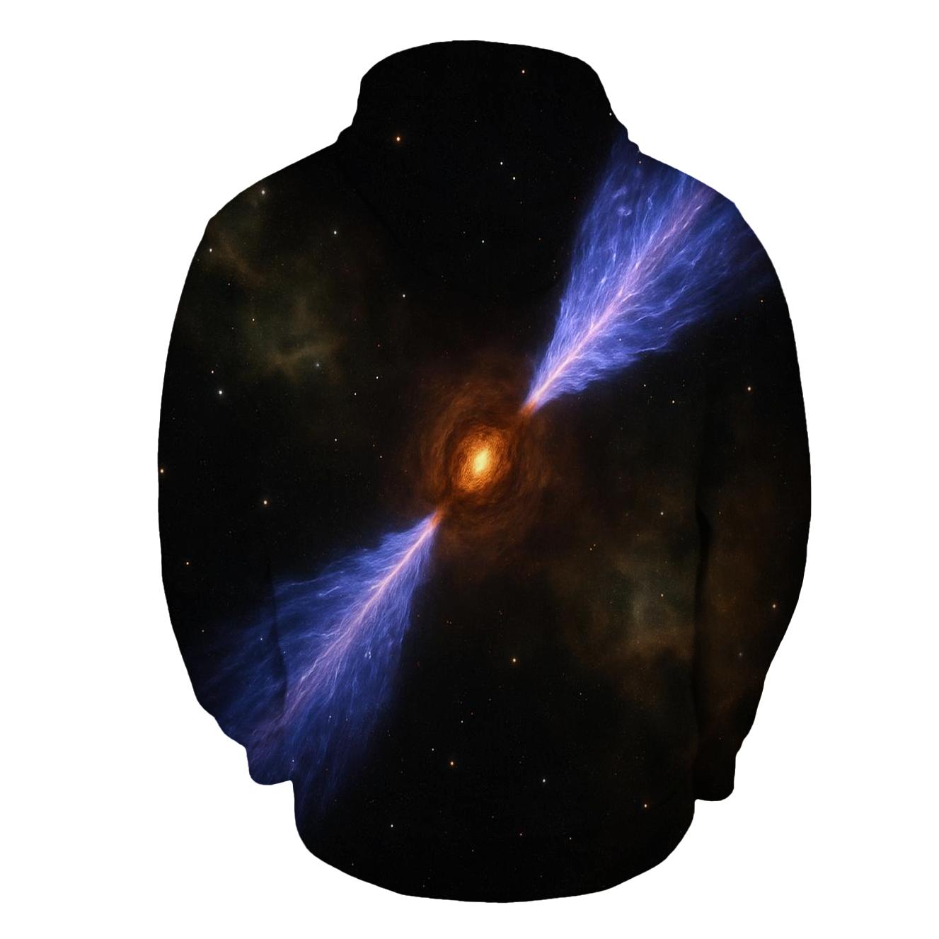 Bipolar Jet Lantern zip-up hoodies