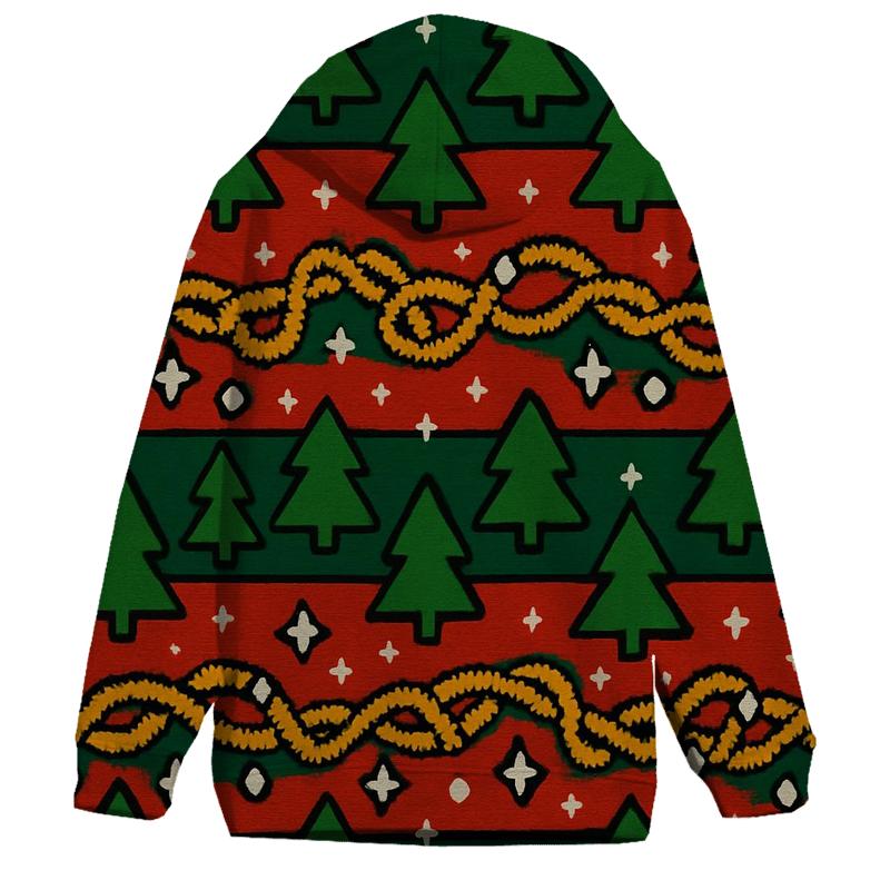 Tangled Tinsel Forest Bands Design hoodies fashion