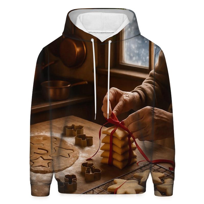 Grandmother Kitchen Christmas Baking hoodie designs