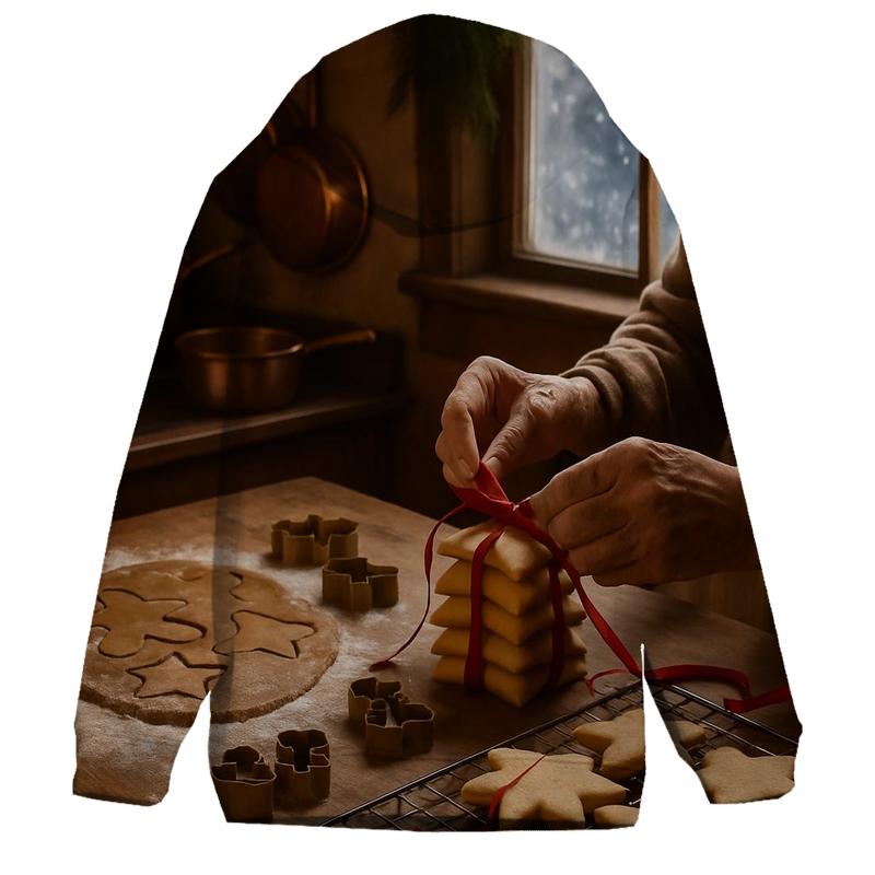 Grandmother Kitchen Christmas Baking hoodie designs