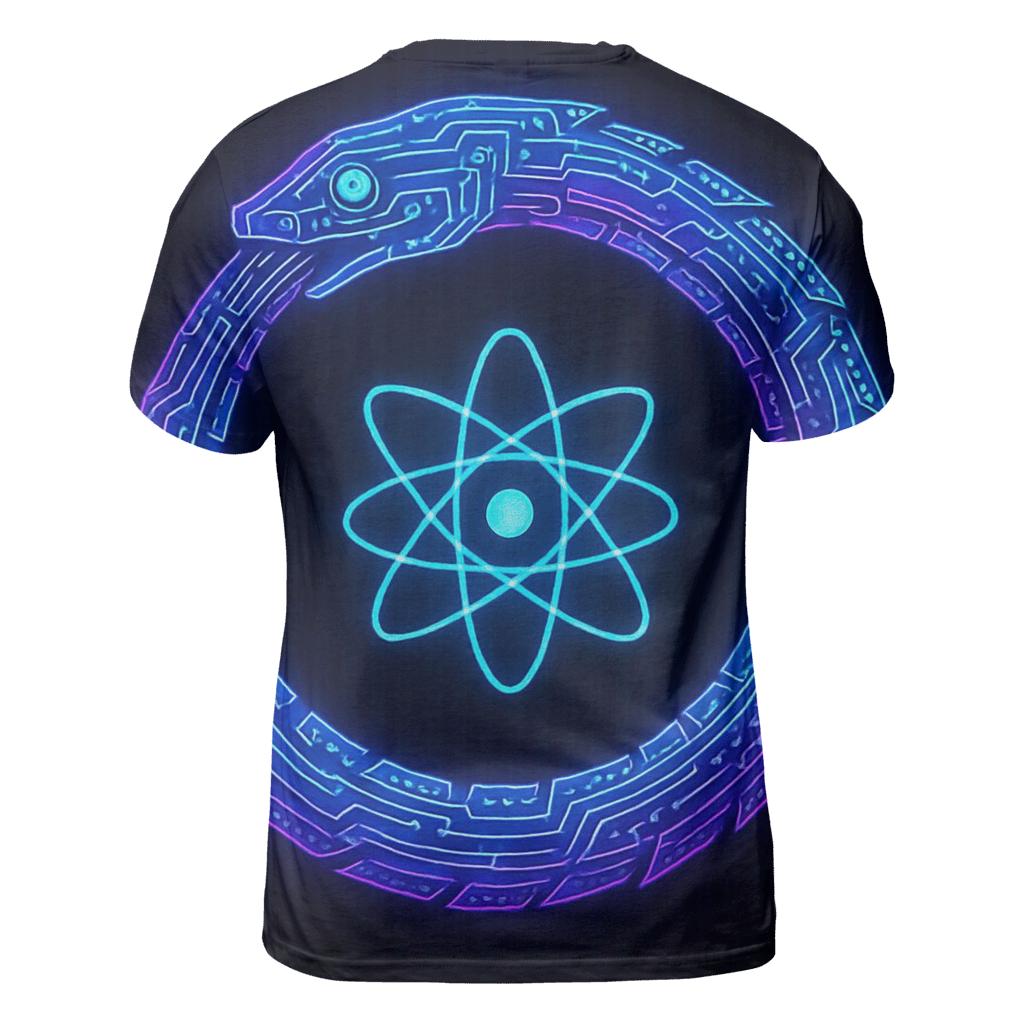 Quantum Circuit Ouroboros personalized full print shirts
