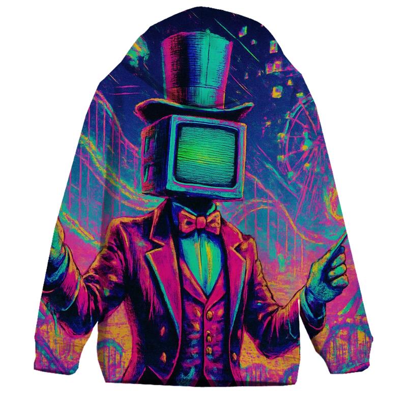 Glitch Carnival Conductor designer hoodies