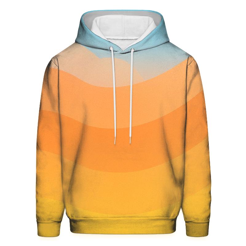 Citrus Sky Fusion printed hoodies