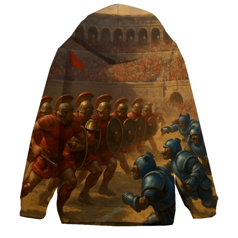 Ancient Colosseum Clash Braves Legion Against Iron Cubs hoodies fashion