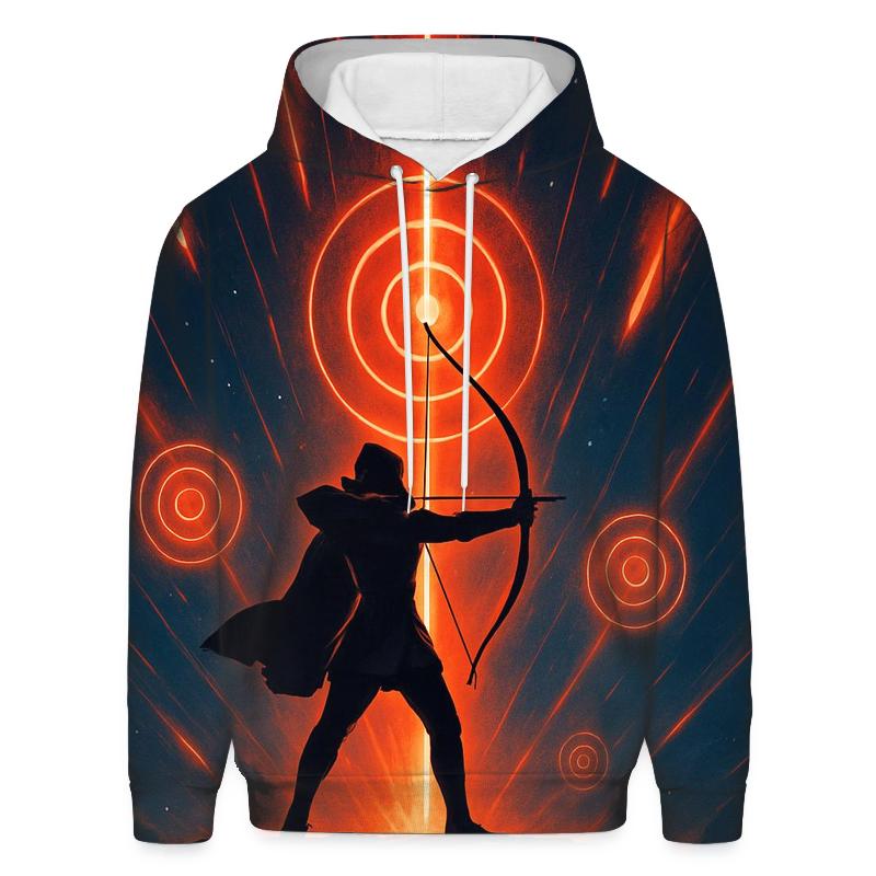 Meteor Shower Archery Range lightweight hoodies