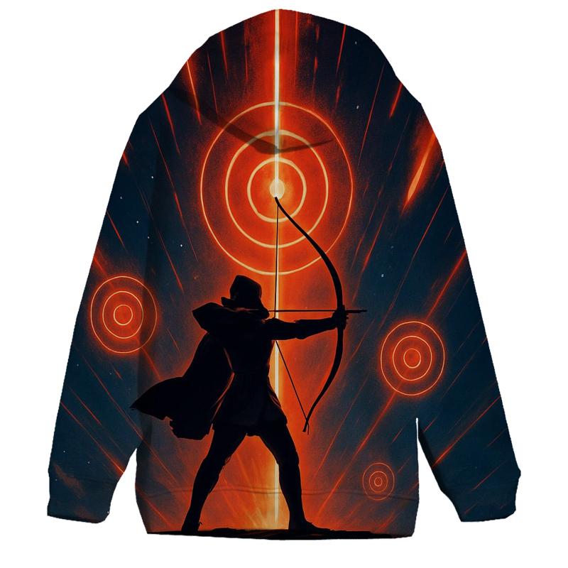 Meteor Shower Archery Range lightweight hoodies