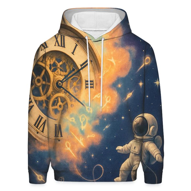 Whimsy Clockwork Nebula printed hoodies