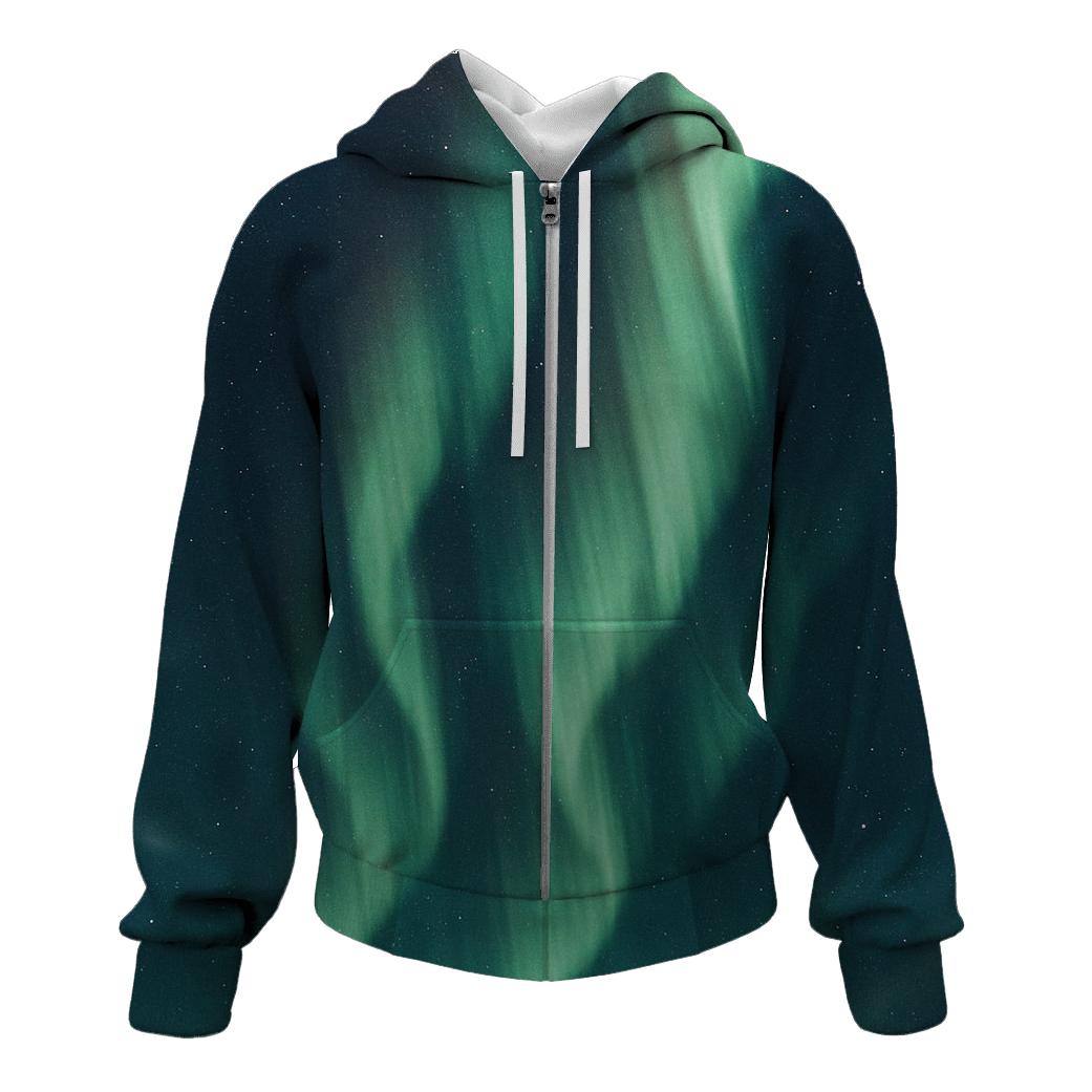 Aurora Ribbon Shear pullover hoodies
