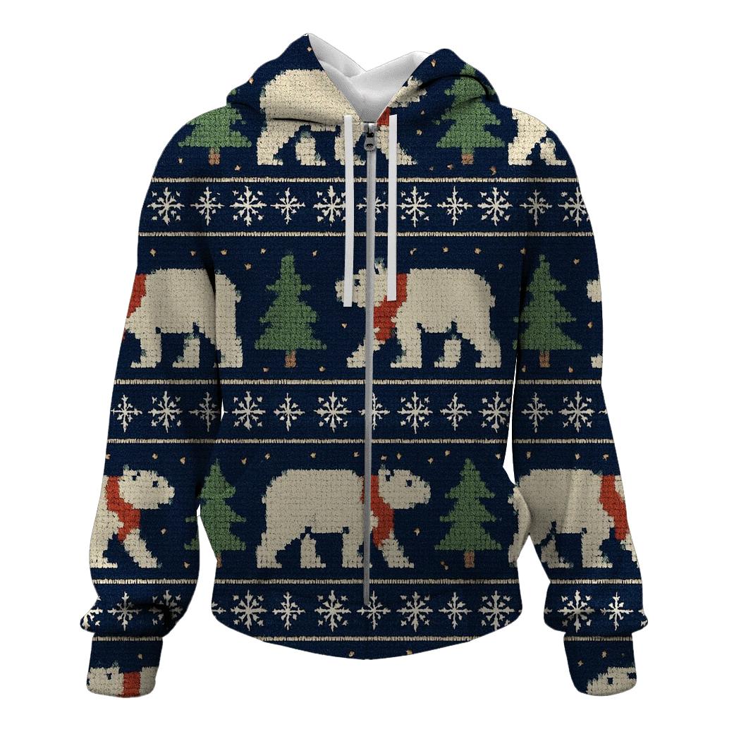 Polar Parade Patchwork Design hoodie trends