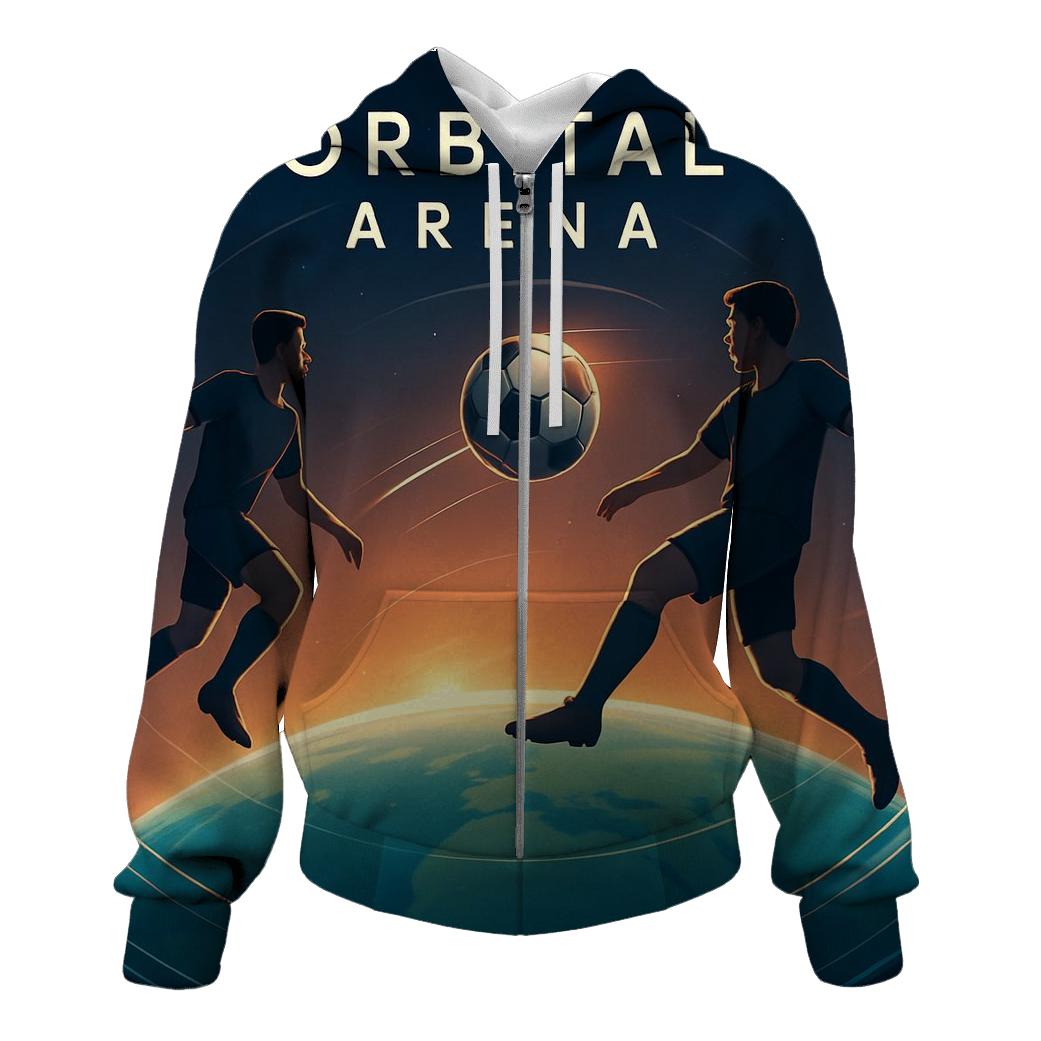 Zero Gravity Soccer Orbit heavyweight hoodies