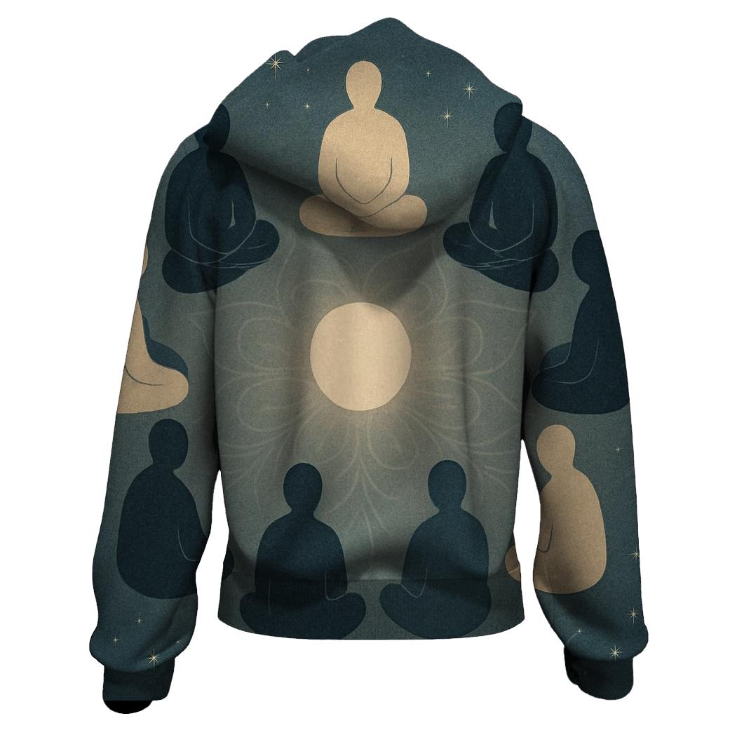 Celestial Listening Circle custom hoodies