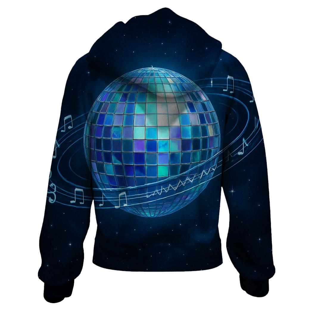 Holographic Disco Orbit hoodie trends