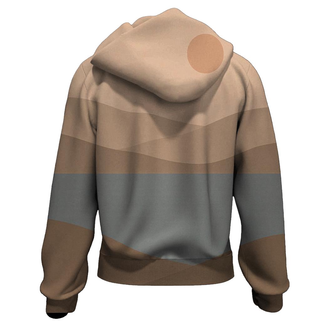 Minimal Horizon Linescape hoodie trends