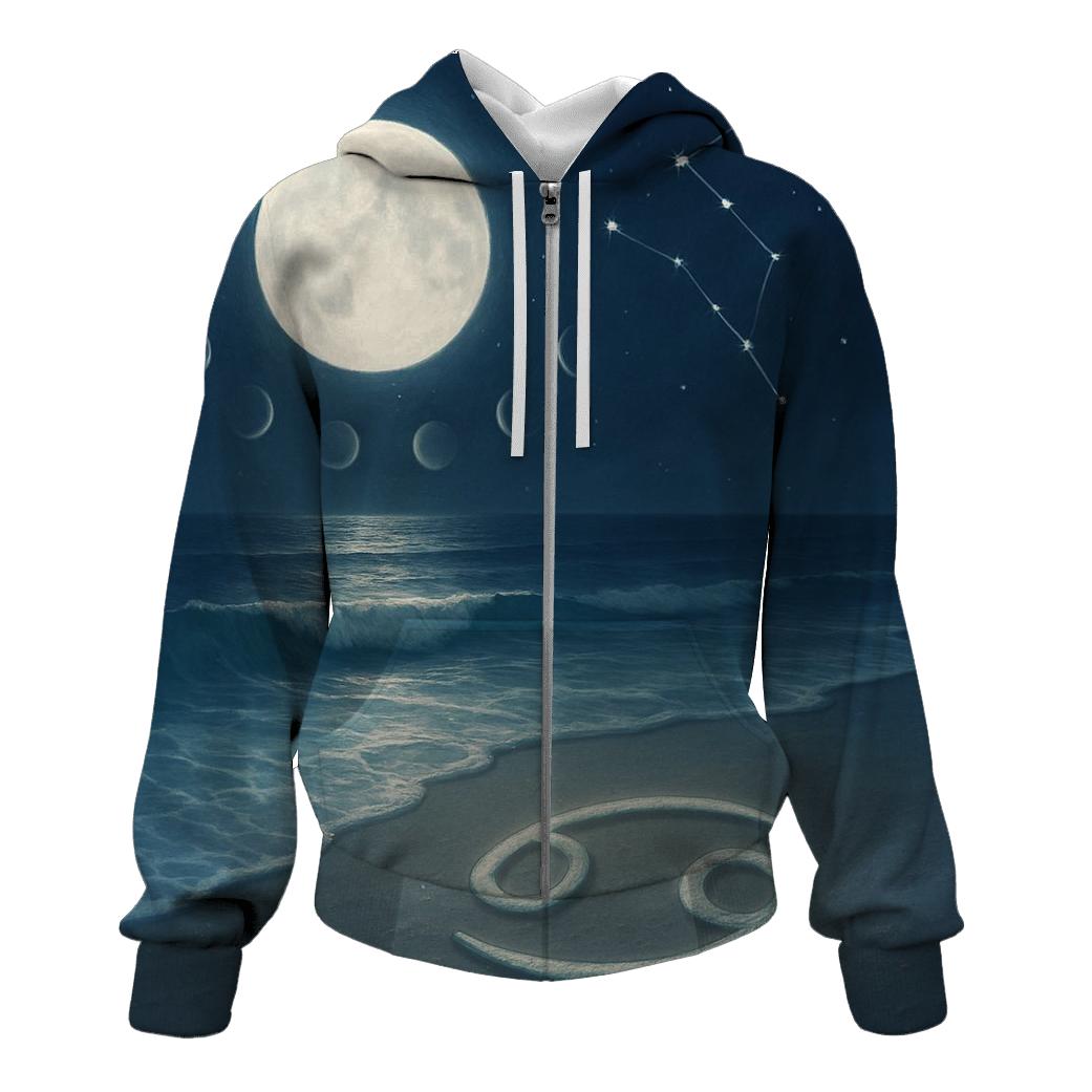 Cancer Lunar Tides Sanctuary designer hoodies