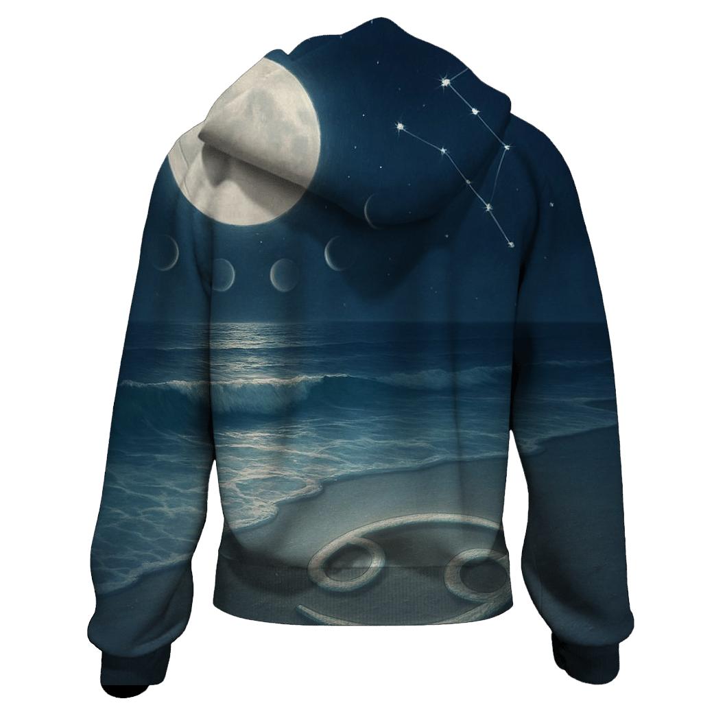 Cancer Lunar Tides Sanctuary designer hoodies