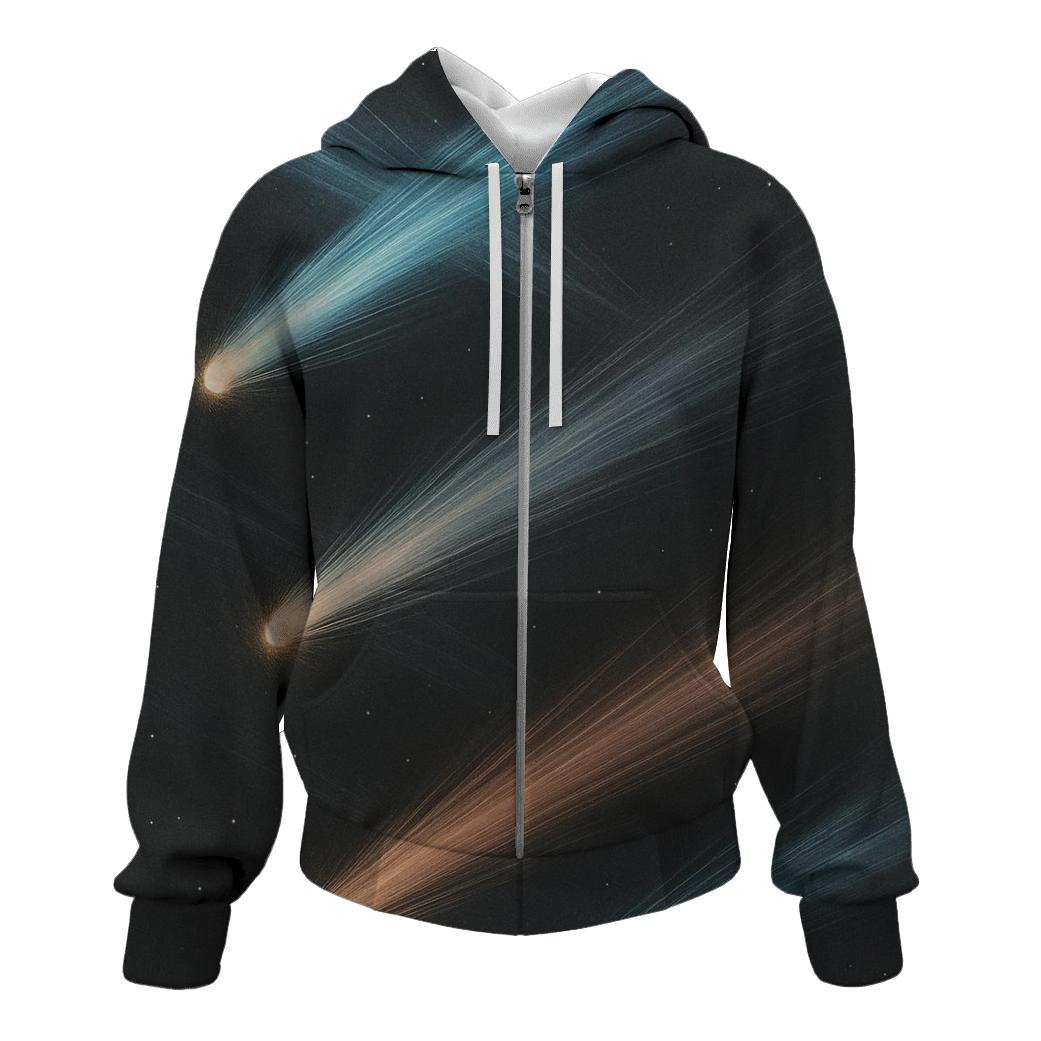 Comet Trail Fanfield graphic hoodies