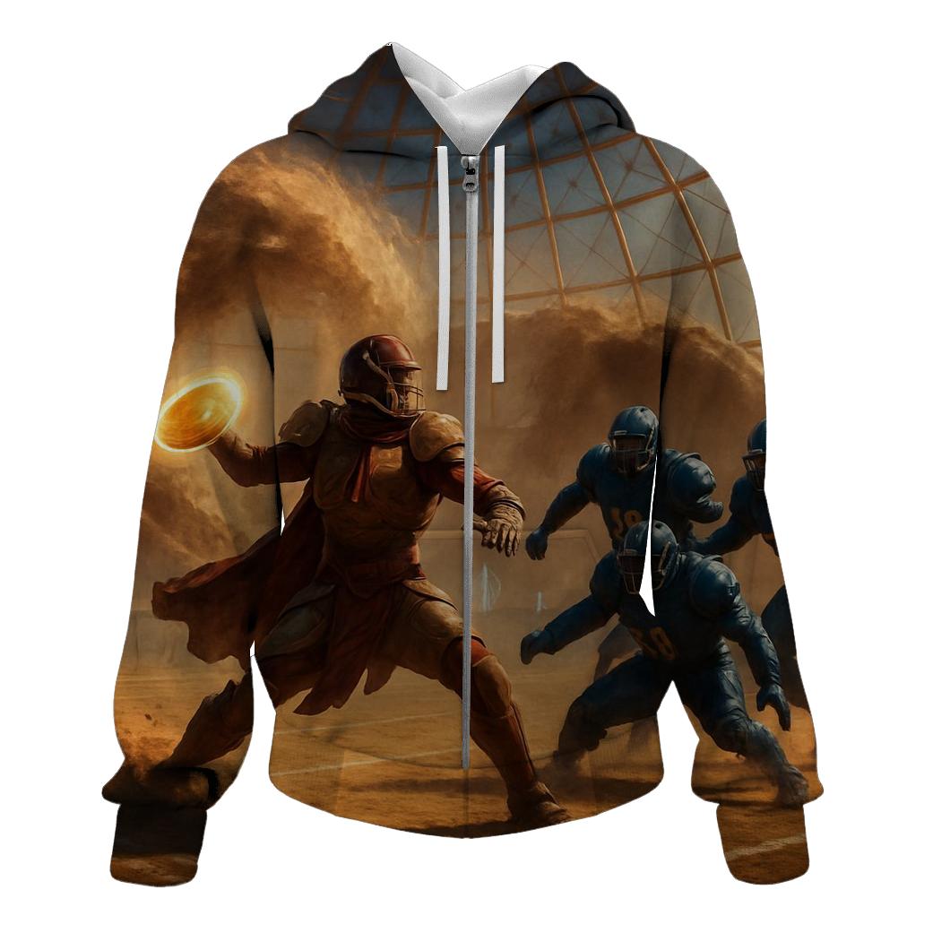 Desert Dome Showdown Of Red Storm Braves And Steel Cubs embroidered hoodies