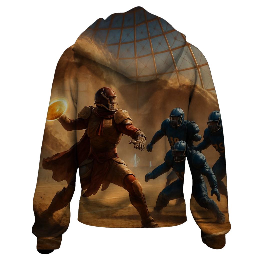 Desert Dome Showdown Of Red Storm Braves And Steel Cubs embroidered hoodies