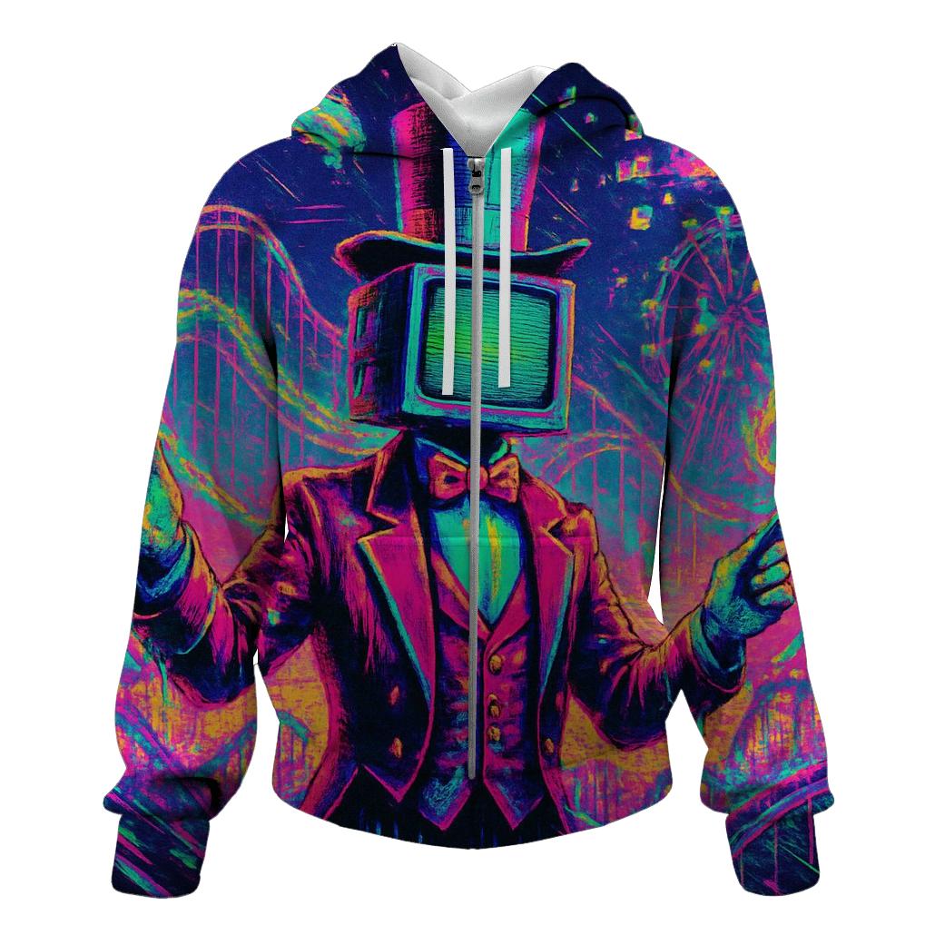 Glitch Carnival Conductor heavyweight hoodies