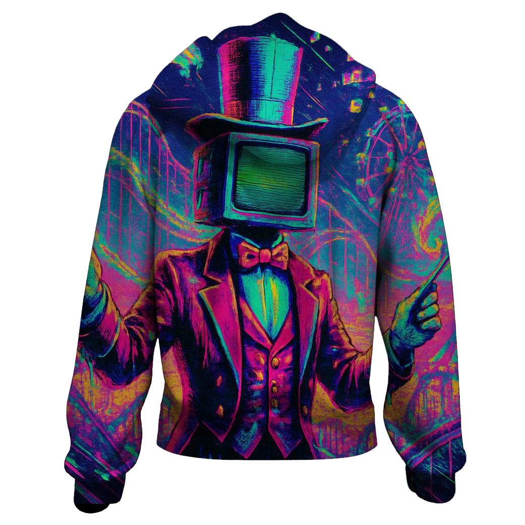 Glitch Carnival Conductor heavyweight hoodies