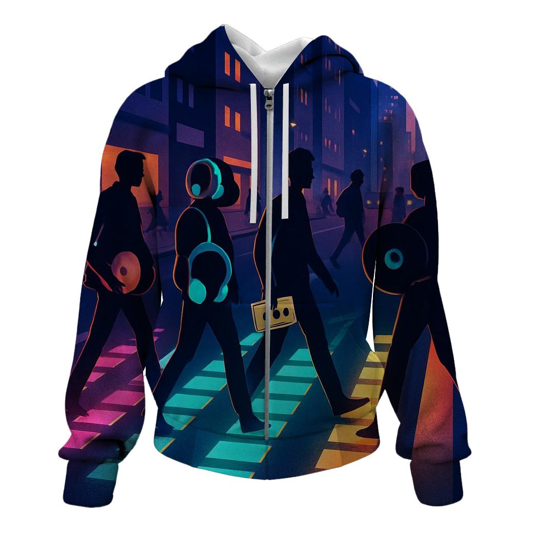 Equalizer City Crosswalk custom hoodies