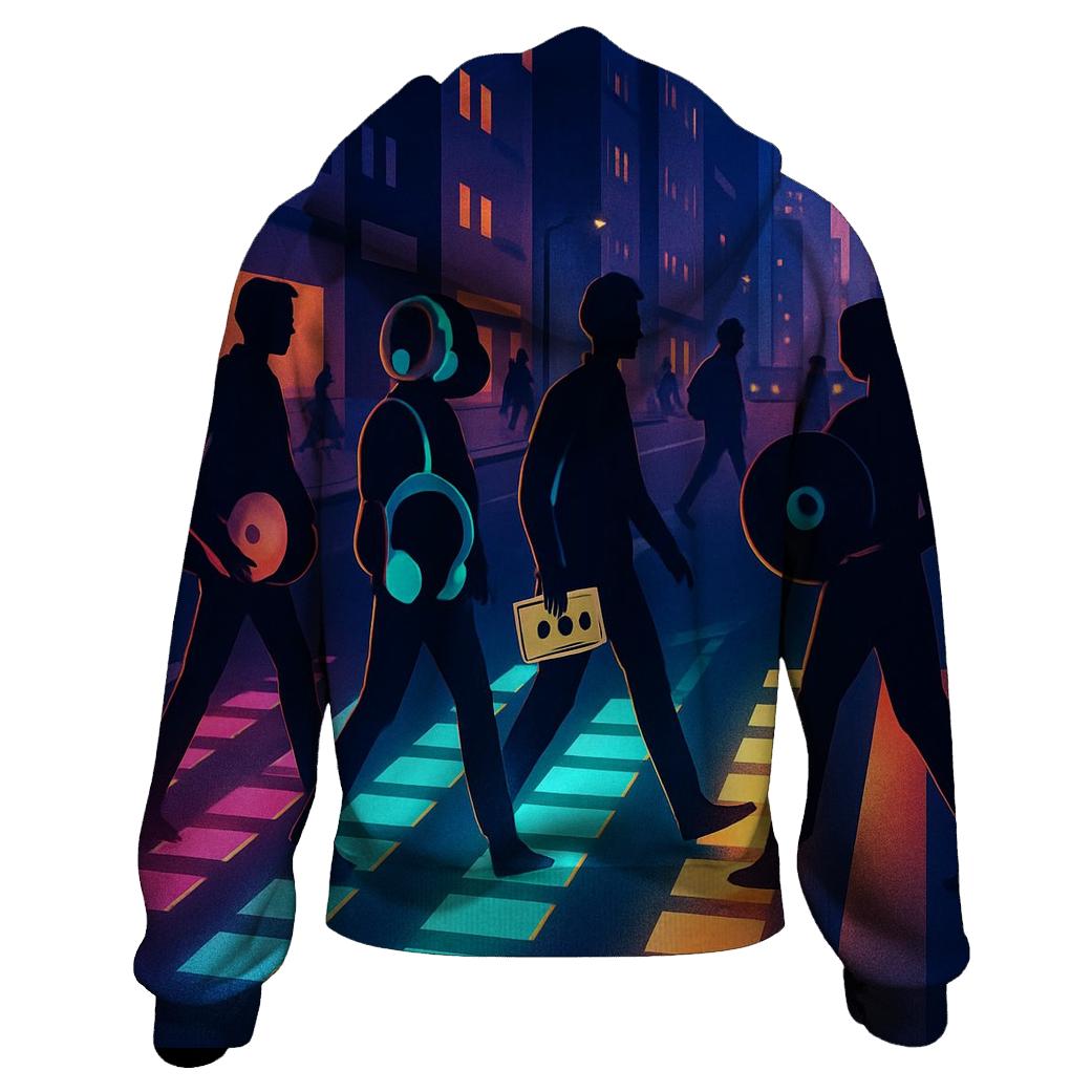 Equalizer City Crosswalk custom hoodies