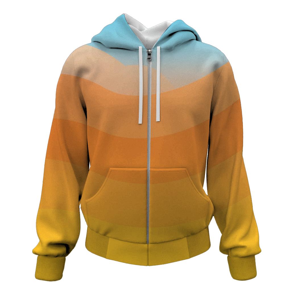 Citrus Sky Fusion hoodies fashion