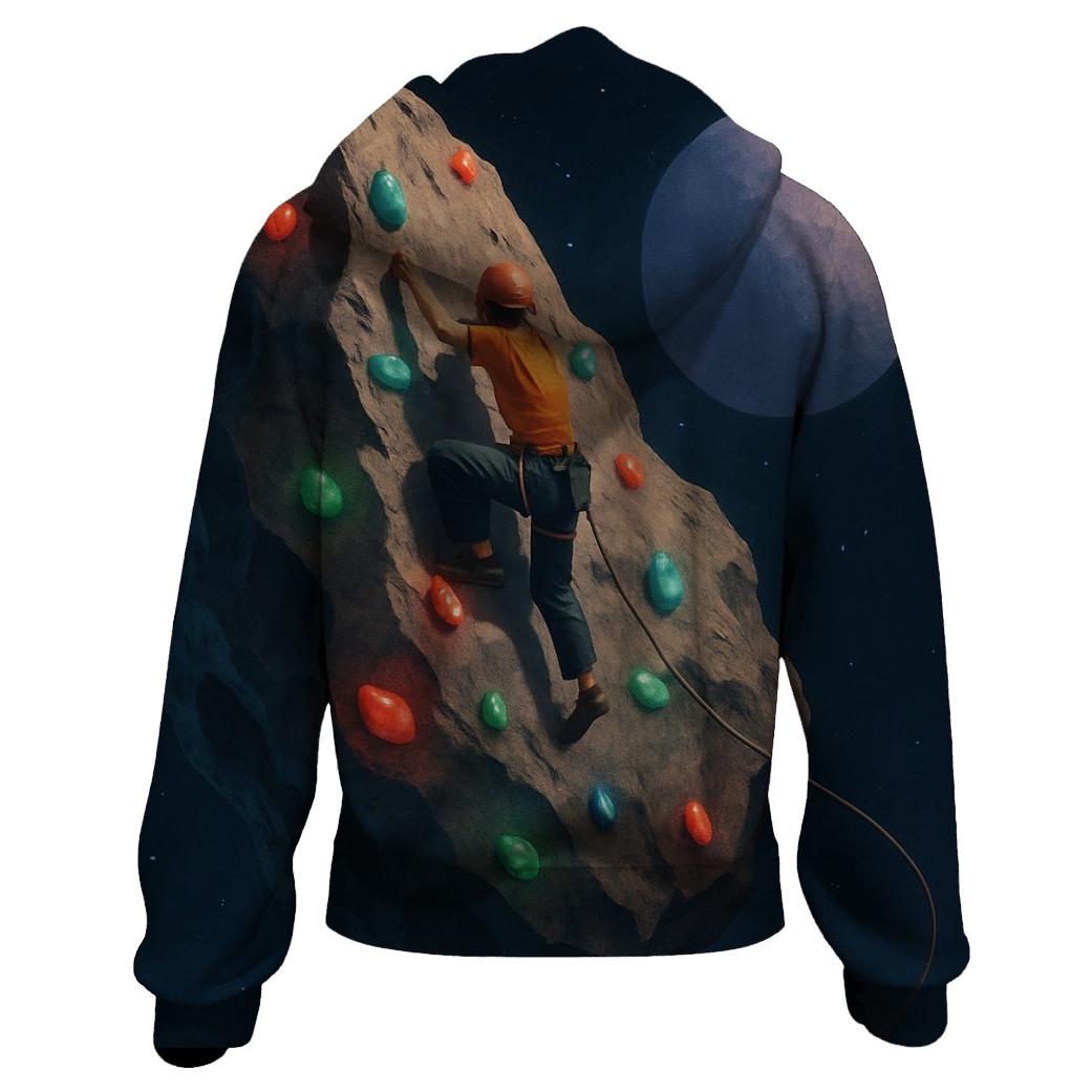 Asteroid Climbing Wall pullover hoodies