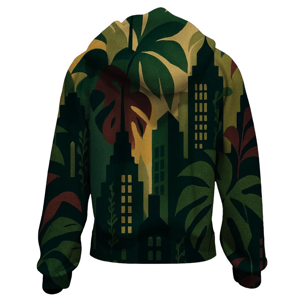 Urban Jungle Overgrowth hoodies fashion