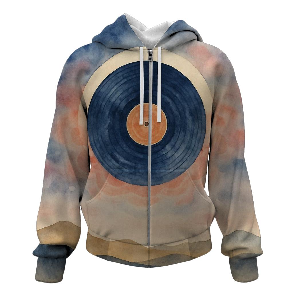 Watercolor Vinyl Eclipse hoodie designs