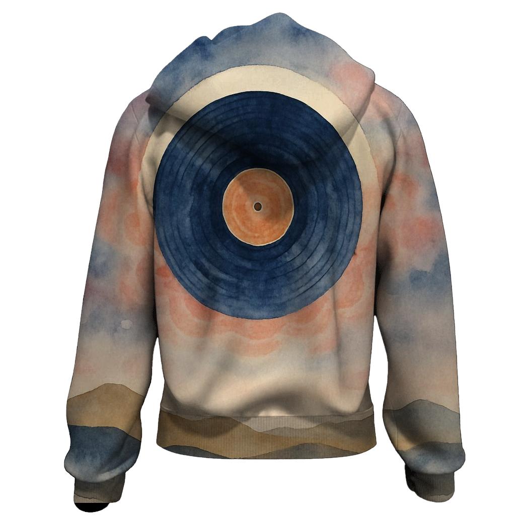 Watercolor Vinyl Eclipse hoodie designs