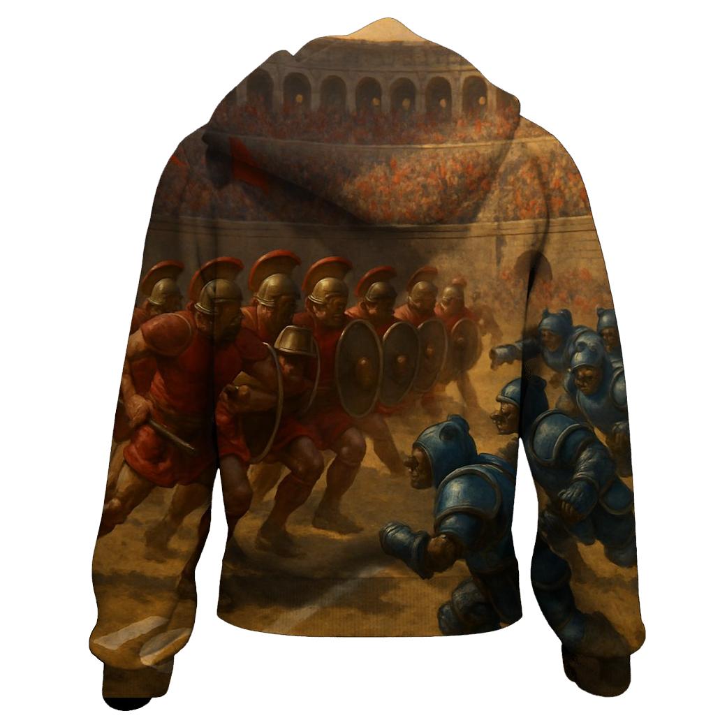 Ancient Colosseum Clash Braves Legion Against Iron Cubs hoodie trends