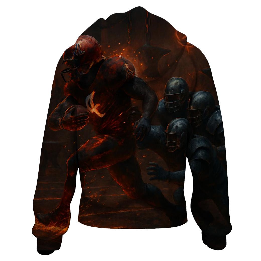 Underground Forge Field Braves Flame Versus Steel Claw Cubs premium hoodies