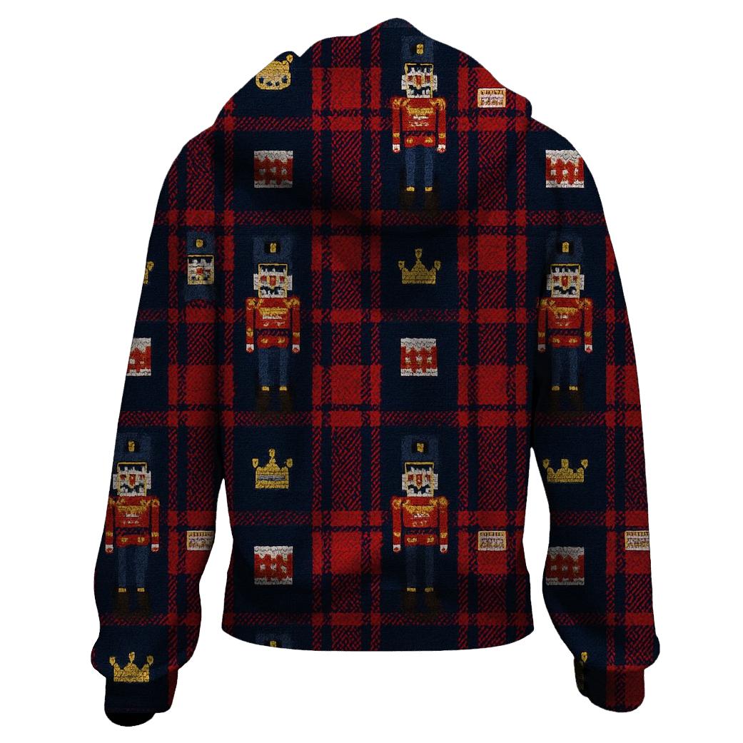 Nutcracker Marching Plaid Design hoodies fashion