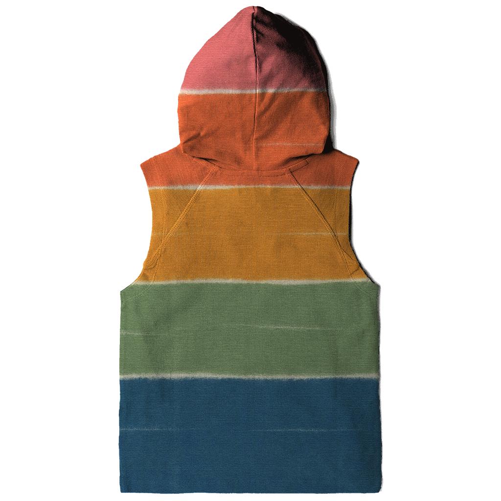 Sunset Horizon Stripe Drift lightweight hoodies