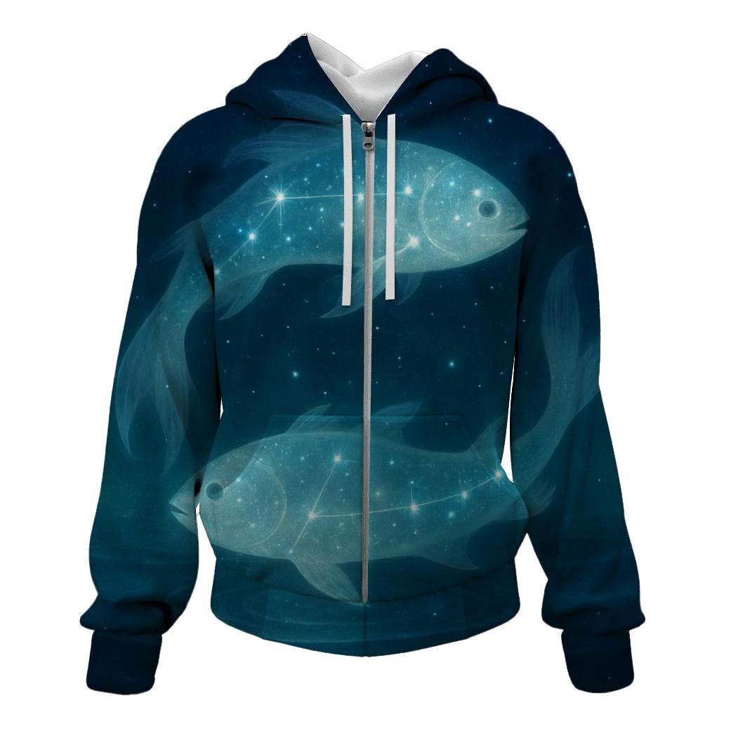 Pisces Dreaming Through The Cosmic Ocean hoodie designs