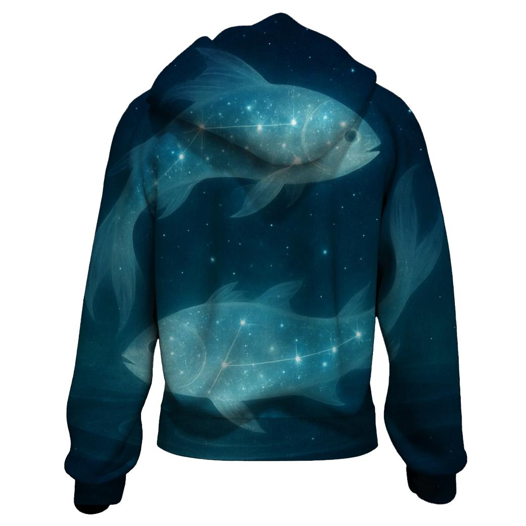 Pisces Dreaming Through The Cosmic Ocean hoodie designs