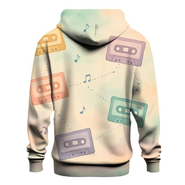 Pastel Cassette Constellations hoodie trends