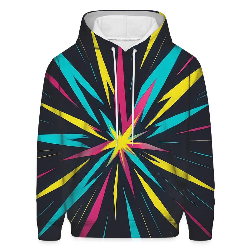 Laser Triangle Storm hoodie designs